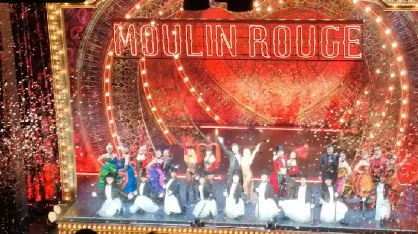 What Is the Complete Production History of Moulin Rouge Birmingham
