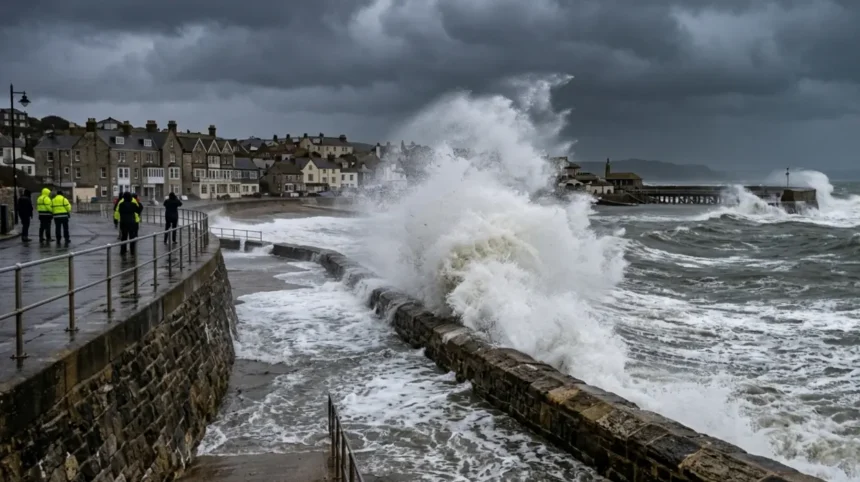 Severe Gales and Climate Risks on the UK South Coast